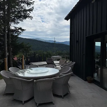 빌라 Babiogorska Stodola 자보자