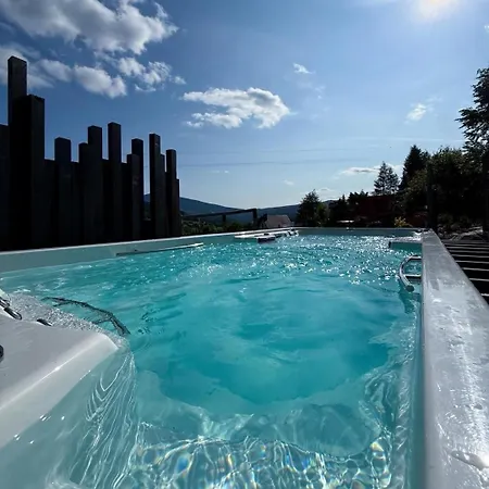 Babiogorska Stodola Dom Dla 12 Osob Basen Sauna Balia Z Jacuzzi Widok Na Gory Вілла *