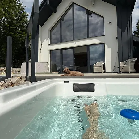 Babiogorska Stodola Dom Dla 12 Osob Basen Sauna Balia Z Jacuzzi Widok Na Gory Вилла